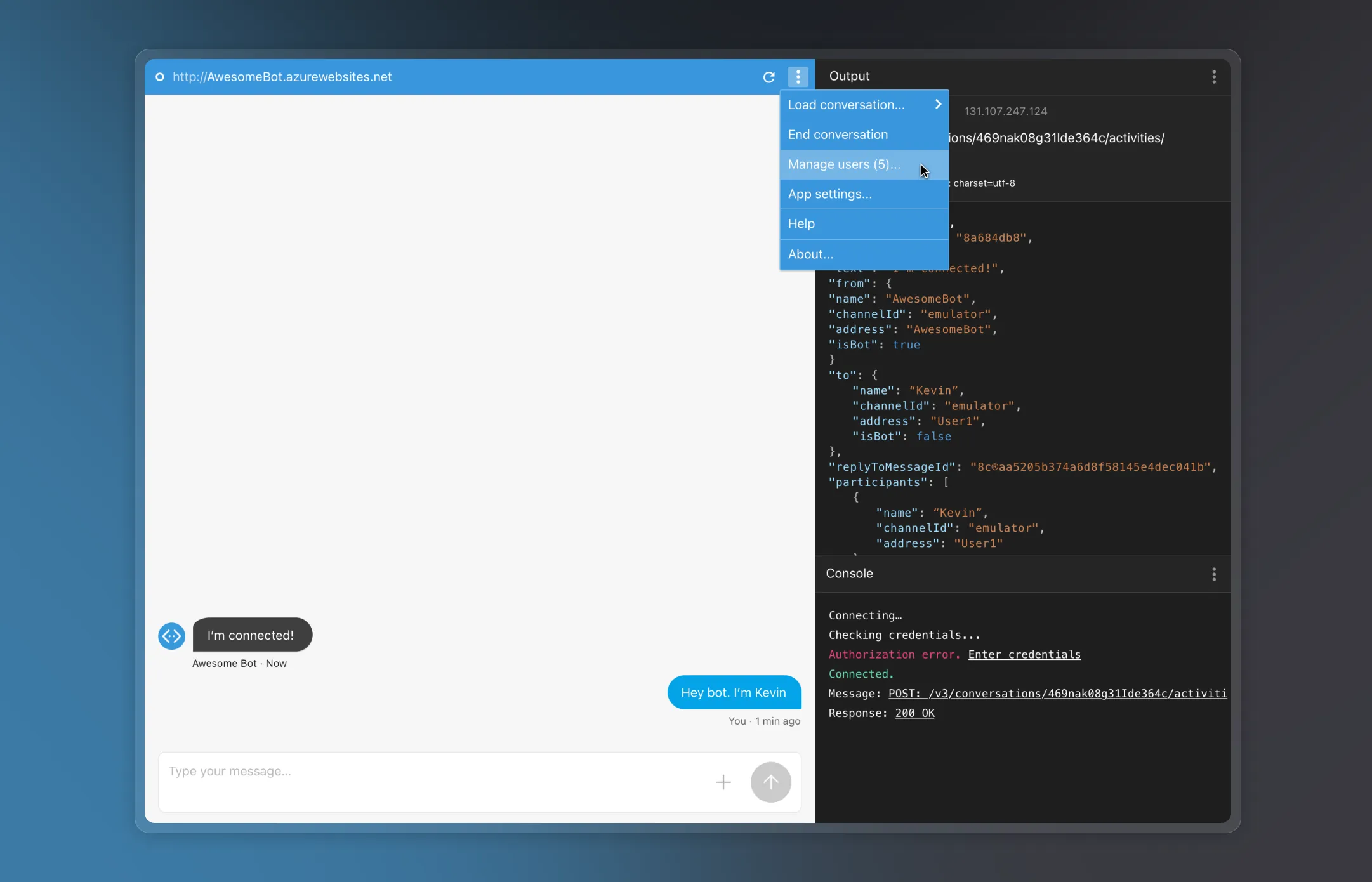 Design on Microsoft's first conversational AI platform.